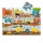 Djeco Puzzle kartonowe Gigant – Plac Budowy – wielka zabawa dla małych budowniczych