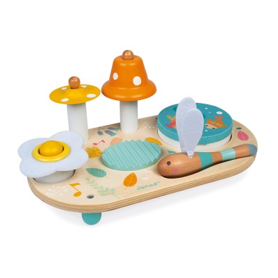 Janod zabawka muzyczna stolik pierwszych instrumentów