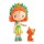 Djeco Tinyly – Domek w lesie Sylvia & Fox (DJ06966) – uroczy domek z figurką i towarzyszem