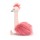 Jellycat Fou Fou Ostrich struś 31 cm – zabawka dla 1-latka i prezent dla rocznego dziecka (12m+), miękka maskotka premium Jellycat do przytulania i rozwoju sensorycznego, stabilna siedząca przytulanka dla dzieci