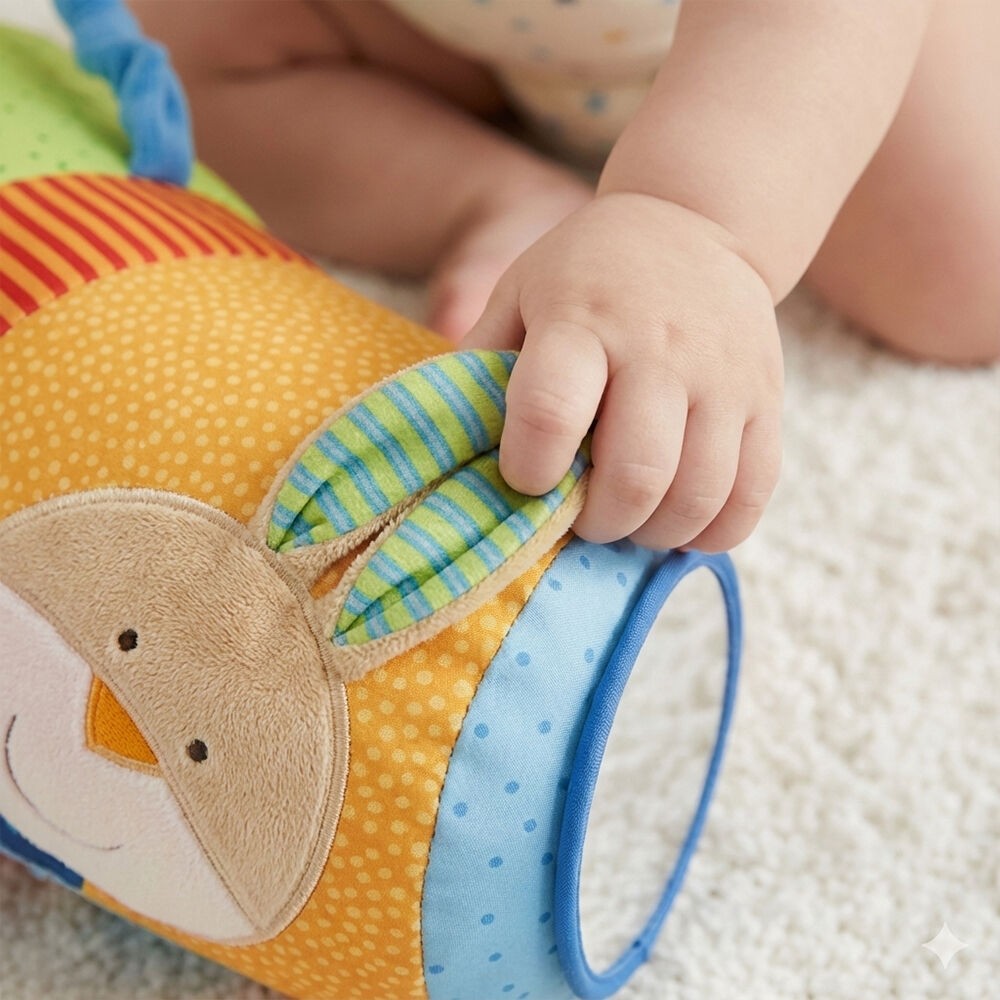 Zabawka sensoryczna Tummy Time Króliczek sigikid PlayQ – Wsparcie rozwoju na brzuszku