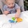 Brelok Sensoryczny Dimpl Clutch Fat Brain Toys | Zestaw 3 Gryzaków Gniotków dla Niemowląt 0+, Silikonowe Bąbelki Pop-It z Fakturami z Silikonu Spożywczego Bez BPA, Przynosi Ulgę Przy Ząbkowaniu, Wspiera Rozwój Sensoryczny w Podróży i Spacerze.