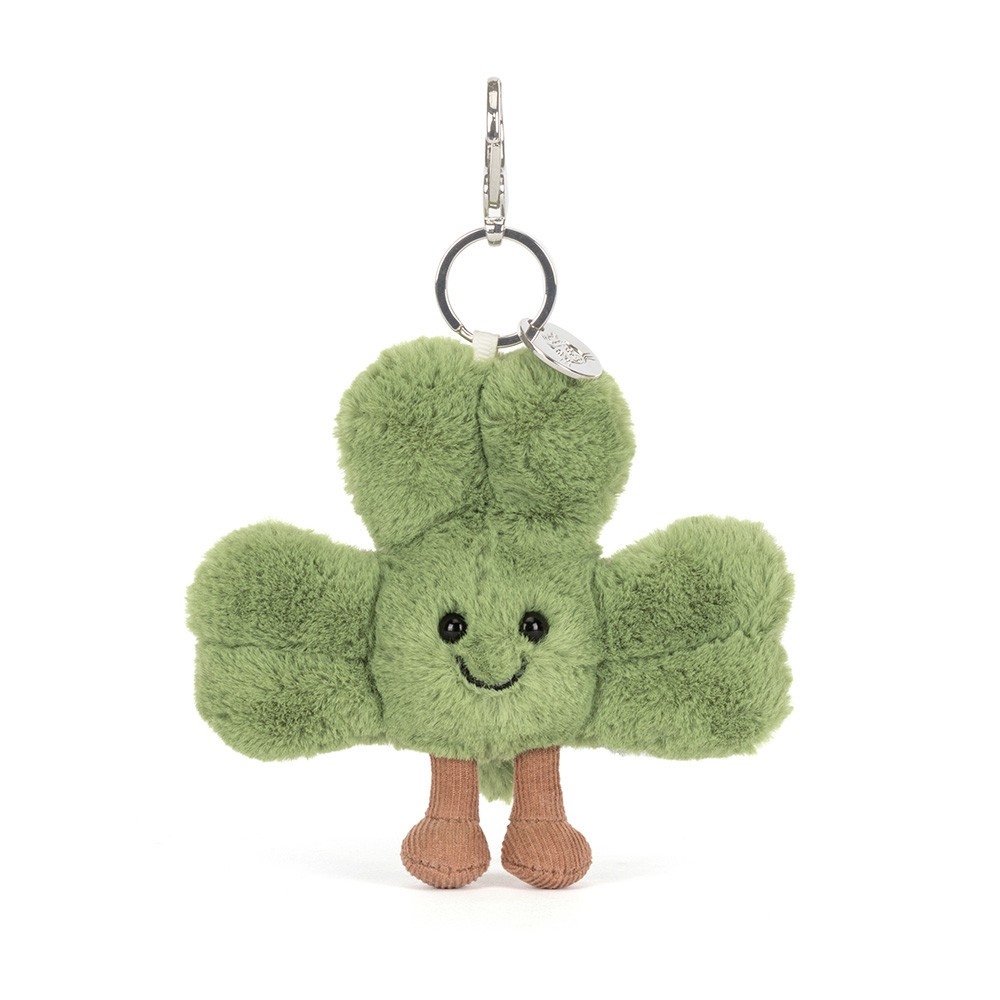 Jellycat Breloczek Zawieszka Koniczynka Amuseables Siofra Shamrock Bag Charm