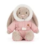 Jellycat Królik Bashful Bunny Snow Suit