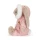 Króliczek Jellycat Bashful Bunny Snow Suit 31 cm | Zimowa Przytulanka dla Niemowląt 0+ w Różowym Kombinezonie, Miękki Królik z Odpinanym Ubrankiem, Bezpieczny od Urodzenia, Idealny Prezent na Mikołajki i Pod Choinkę, Jakość Premium.