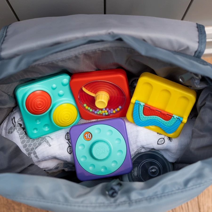 Fat Brain Toys Moduły PlayTab 12 zabawek sensorycznych