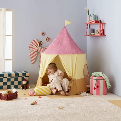 Namiot dla Dzieci Cyrk Różowy Domek Baza Kid’s Concept Circus 115x120 cm 2+