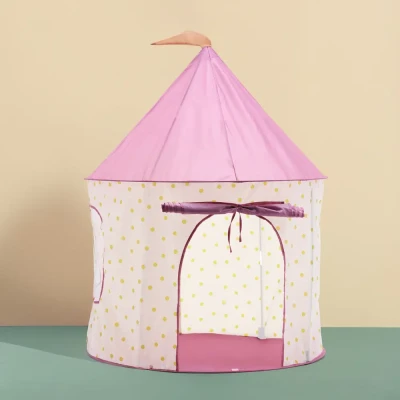 Kids Concept namiot do pokoju dla dziewczynki Tent Dot Pink