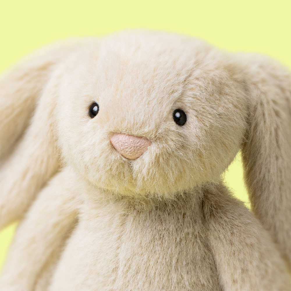 Króliczek Jellycat Wheat Flufflet Bunny 18 cm | Puszysta Przytulanka dla Dziecka 12m+, Idealna do Żłobka i w Podróż, Miękki Królik do Małej Rączki, Wspiera Adaptację i Wyciszenie, Bezpieczny i Stylowy Prezent na Roczek (1. Urodziny).