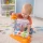 Sensoryczny sorter kulek SortAgain Fat Brain Toys – kolorowy labirynt z korbką i pompą zabawka dla 2 latka edukacyjna