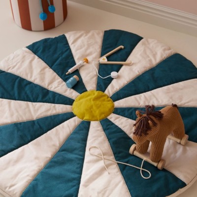 Kids Concept mata do zabawy Circus Teal