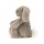 Jellycat Fawn Flufflet Bunny 18 cm – zabawka dla rocznego dziecka i prezent dla 1-latka (12m+), miękki króliczek premium Jellycat, puszysta maskotka sensoryczna do przytulania i wyciszania dziecka