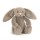 Króliczek Jellycat Fawn Flufflet Bunny 18 cm | Puszysta Przytulanka dla Dziecka 12m+, Idealna do Żłobka i w Podróż, Miękki Królik do Małej Rączki, Wspiera Adaptację i Wyciszenie, Bezpieczny i Stylowy Prezent na Roczek (1. Urodziny).