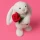 Jellycat królik pluszak maskotka Cream Bunny with Rose