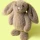 Króliczek Jellycat Fawn Flufflet Bunny 18 cm | Puszysta Przytulanka dla Dziecka 12m+, Idealna do Żłobka i w Podróż, Miękki Królik do Małej Rączki, Wspiera Adaptację i Wyciszenie, Bezpieczny i Stylowy Prezent na Roczek (1. Urodziny).