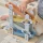 Drewniana zjeżdżalnia wyścigowa Little Dutch dla chłopca i dziewczynki (1,5–3 lata). Edukacyjny prezent na drugie urodziny wspierający koordynację ręka-oko.