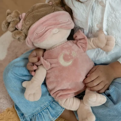 Lalka Baby Rosa ze Śpiworkiem i Smoczkiem Little Dutch 40 cm 12m+