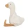 Przytulanka Gąska Little Dutch Newborn Naturals dla niemowląt od urodzenia (0m+) – wyjątkowo miękka, ekologiczna maskotka o wielkości 17 cm, która wspiera rozwój odruchu chwytania, buduje poczucie bezpieczeństwa i ułatwia zasypianie maluszka.