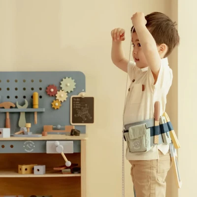 Little Dutch skrzynka z narzędziami i pas monterski