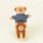 Egmont Toys Miś Alexis na motorku Vespa 12m+, drewniana zabawka do pchania dla dzieci, idealna na prezent na roczek i dla chłopca oraz dziewczynki 1, 2 i 3 latki, rozwija motorykę i wyobraźnię