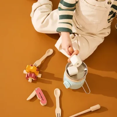 Kids Concept zestaw kempingowy z kuchenką dla dzieci