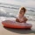 Dmuchany Pontonik i Basenik 2w1 Little Dutch Dreamy Mermaid | Różowy Ponton dla Dzieci 3+ (do 18 kg), z Motywem Syrenek z Wytrzymałego PVC, Wspiera Bezpieczne Oswajanie z Wodą i Wakacyjną Zabawę w Ogrodzie oraz na Plaży.