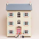 Le Toy Van domek dla lalek Cherry Tree Hall z mebelkami i rodziną