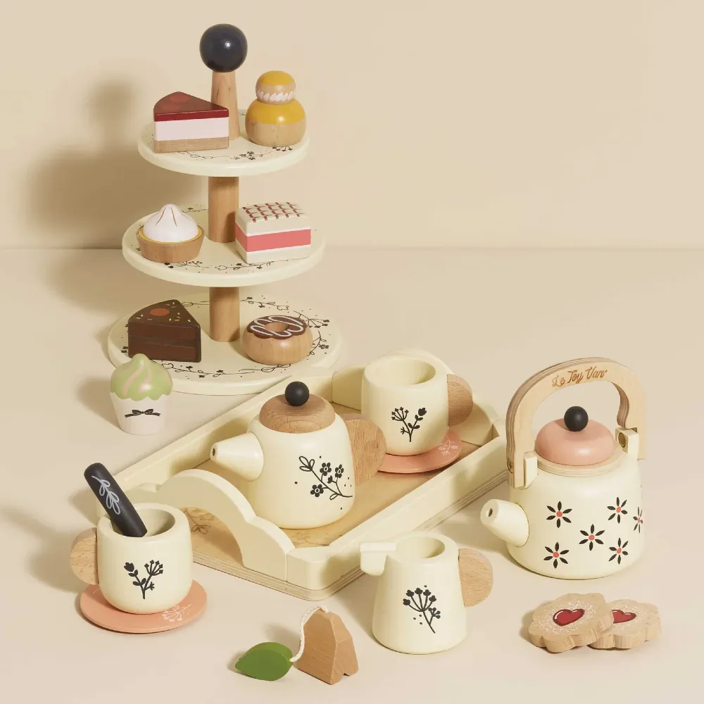 Le Toy Van drewniany zestaw do herbaty Tea Party