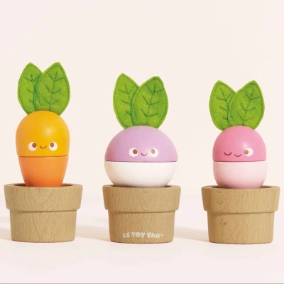 Le Toy Van drewniana układanka warzywa