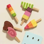 Le Toy Van drewniane lody na patyku lodziarnia