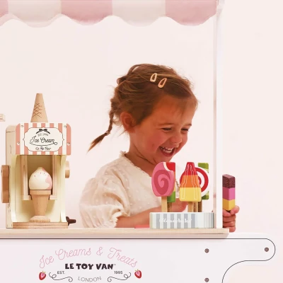 Le Toy Van drewniane lody na patyku lodziarnia