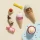 Le Toy Van drewniane lody rożki lodziarnia Carlo's Gelato