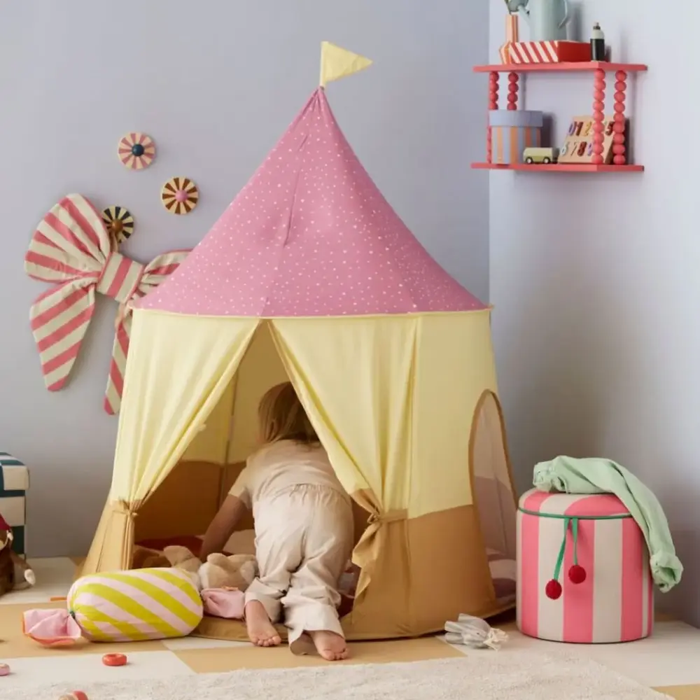 Kids Concept namiot do zabawy do pokoju dla dziewczynki Circus