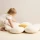 Kid’s Concept Duża Poduszka Podłogowa Kwiatek 100 cm – Miękka Mata i Siedzisko dla Dziecka 0+ | Stylowa Poduszka Sensoryczna Sherpa, Idealny Prezent na Baby Shower i Prezent dla Niemowlaka do Pokoju Dziecięcego.