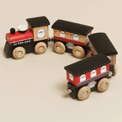 Le Toy Van Royal Express – drewniany pociąg z wagonami