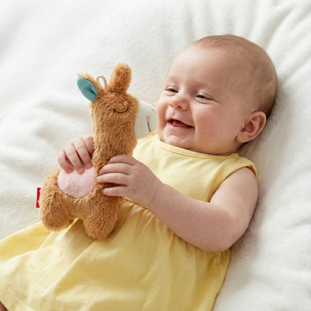 Sigikid przytulanka grzechotka Lama