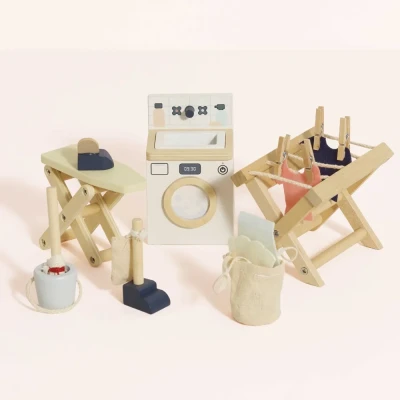 Le Toy Van pralnia do domku dla lalek 16 elementów