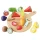 Drewniane Warzywa i Owoce do Krojenia Le Toy Van Zestaw Kuchenny na Rzepy z Deską i Nożem dla Dzieci 3+, Drewniane Jedzenie do Zabawy w Gotowanie i Sklep, z Drewna FSC, Wspiera Motorykę Małą, Prezent dla Chłopca i Dziewczynki, dla 3-latka i 4-latki