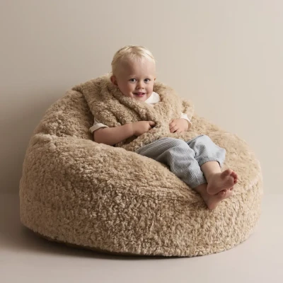 Pufa Dziecięca Snuggle Kącik Wyciszenia Miękka Fotel Bean Bag Kids Concept 2+