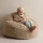 Kid’s Concept pufa dziecięca Snuggle fotel bean bag kącik wyciszenia z uszami. Miękka pufa pluszowa do pokoju dziecka z haftowaną buzią 1001099 do czytania i relaksu dla dzieci od 2 lat 2+ / do pokoju dziecka.