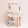 Drewniany Wózek z Lodami Le Toy Van Ice Cream Trolley 110 cm | Mobilna Lodziarnia Premium z Akcesoriami dla Dzieci 3+, Drewniany Sklep na Kółkach z Tablicą i Zegarem FSC, Wspiera Odgrywanie Ról i Trening Liczenia, Prezent dla Przedszkolaka.