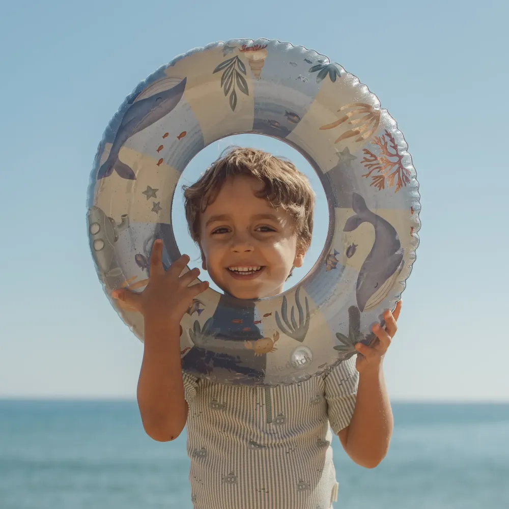 Little Dutch koło do pływania Ocean World 50 cm – koło dla 3-latka