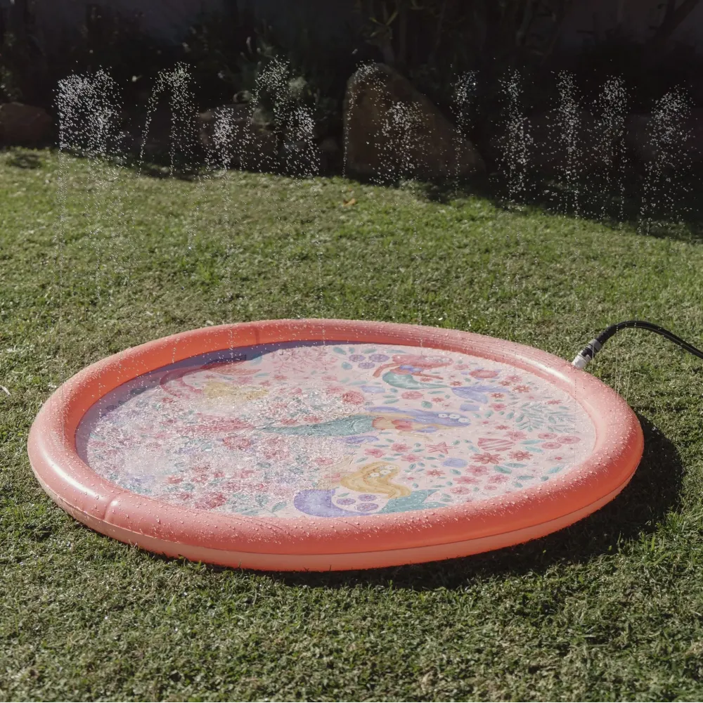 Little Dutch mata wodna Dreamy Mermaid 150 cm – mata ogrodowa dla dzieci 2+