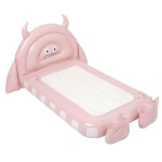 Sunnylife dmuchany materac łóżko dziecięce Monster Pink