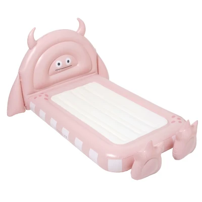 Dmuchane łóżko dziecięce Monster Pink