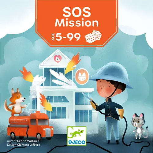 Djeco gra planszowa SOS Mission
